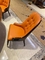 겔라이메이 회색 나무로 된 호텔 의자들 버튼 등받이 의자는 특화했습니다