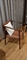 ISO14001과 호두나무 색깔 나무로 된 호텔 의자들 고체 목재 프레임